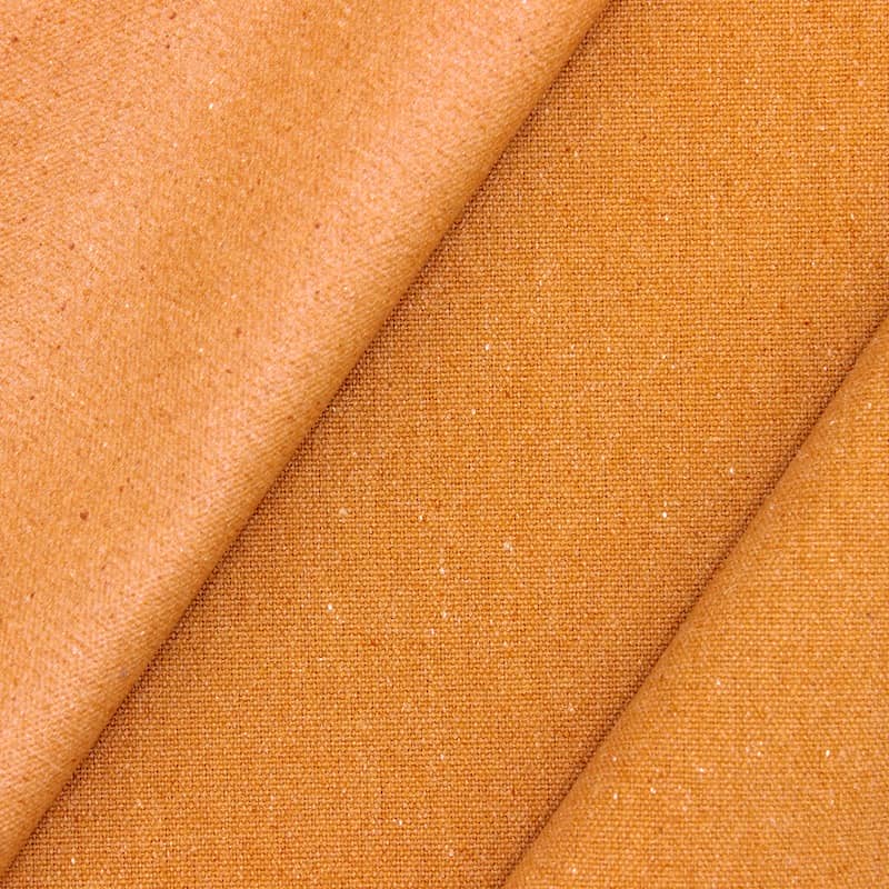 Plain coated cloth - fawn-colored