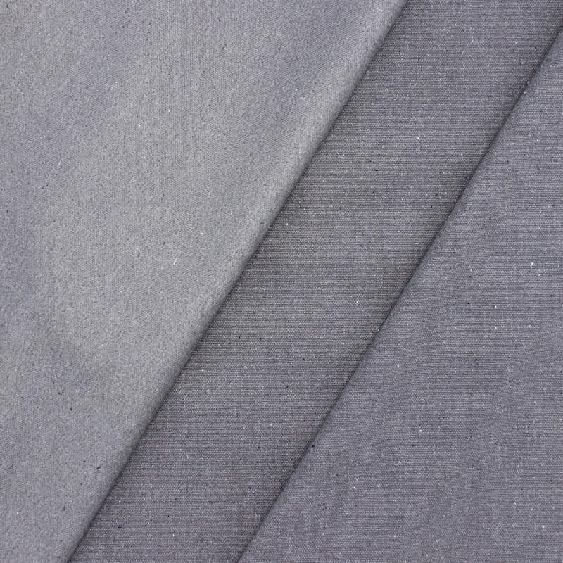 Plain coated cloth - slate-colored
