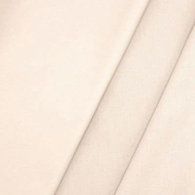 Plain coated cloth - ecru