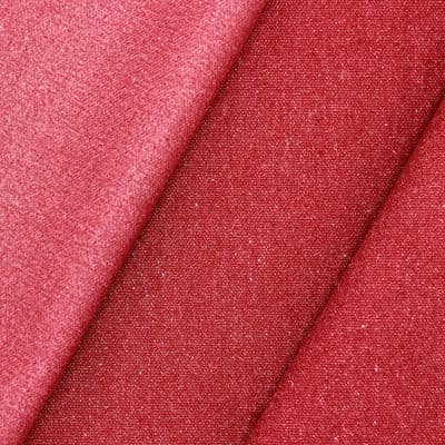Plain coated cloth - rood