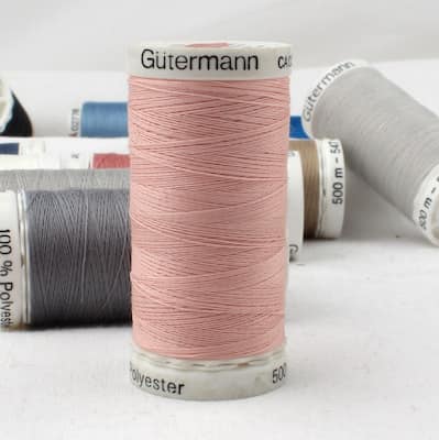 Pink sewing thread