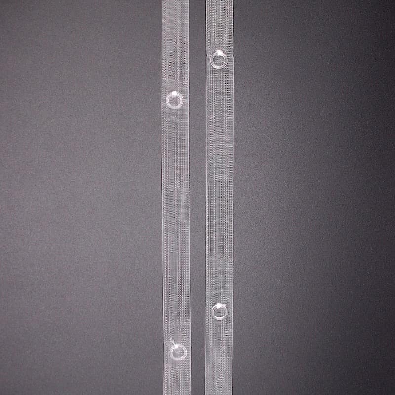 Transparent header tape for blinds 16mm