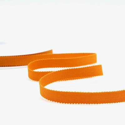 Katoen ripsband - oranje