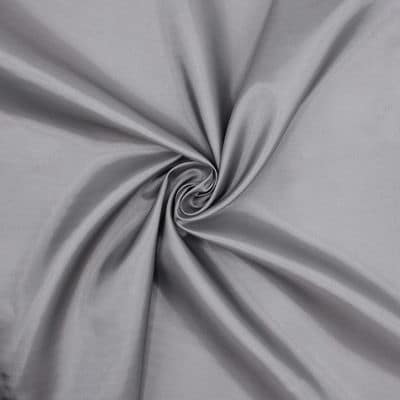 Satined lining fabric - grey