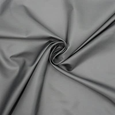 Lining fabric with silky aspect - slate-colored
