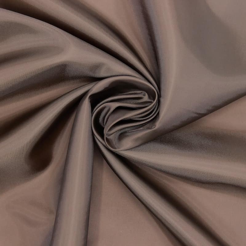 Lining fabric - plain brown