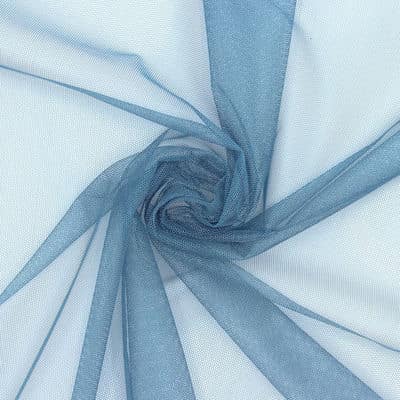 Stretch lining fabric - woad blue