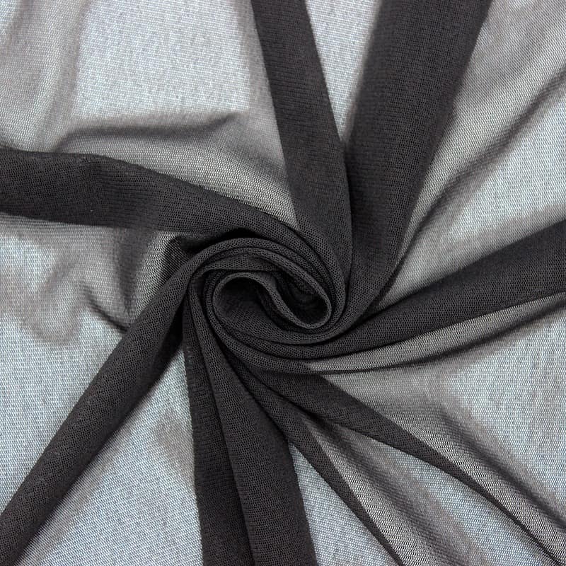 Stretch lining fabric - slate-colored