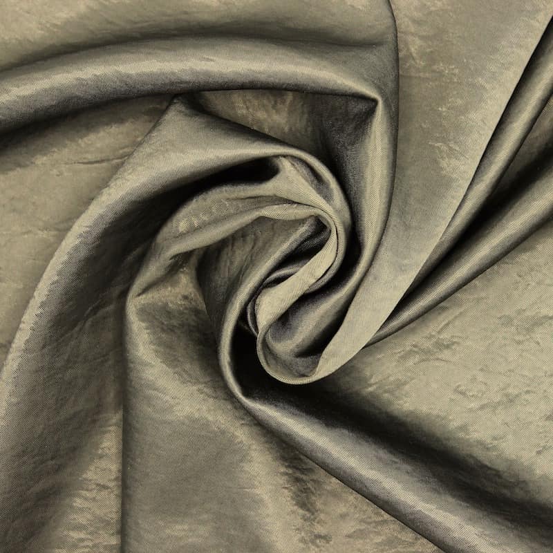 Polyester fabric - plain kaki