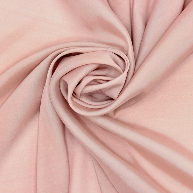 Extensible viscose fabric - pink