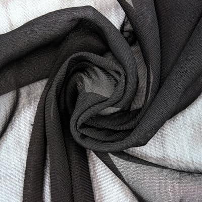 100% viscose fabric - black