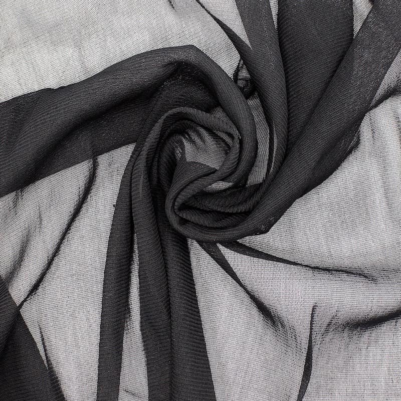 100% viscose fabric - black