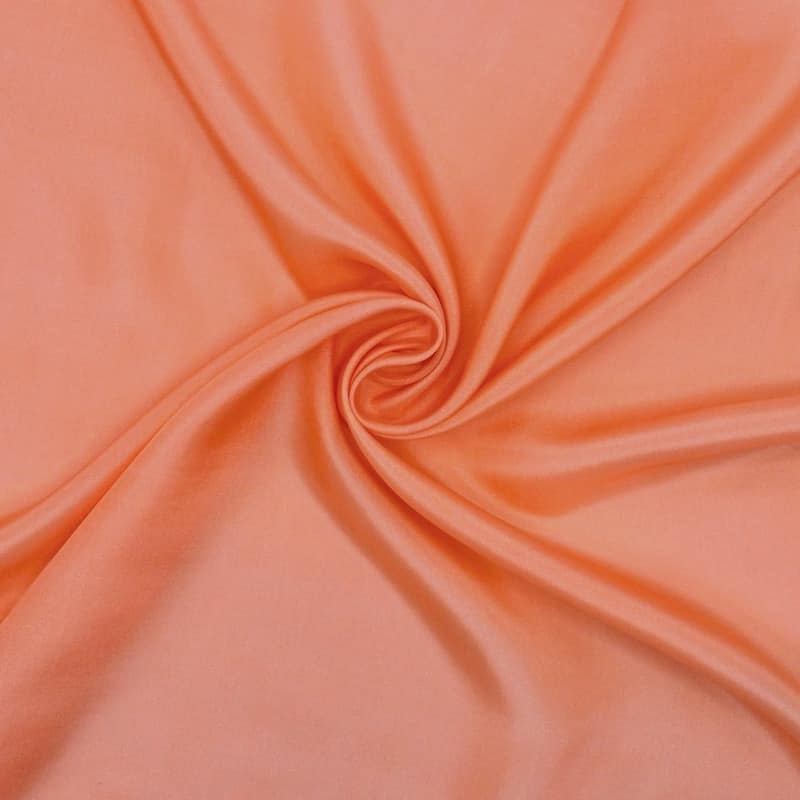 Silk pongee - salmon-colored