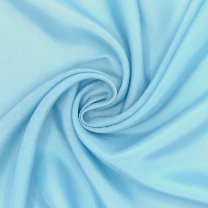 Silk pongee - sky blue