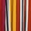 Bayadère cloth with linen aspect - multicolored