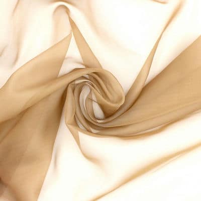 Silk organza - beige