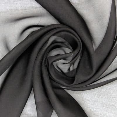 Silk muslin - black