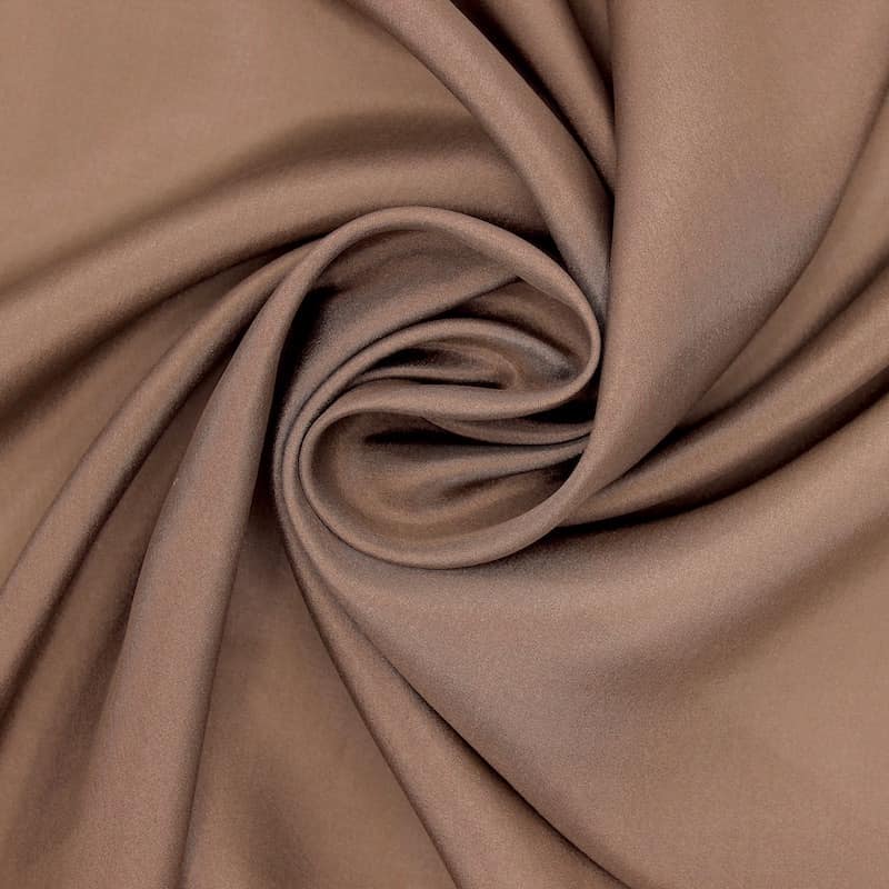 Silk satin - brown