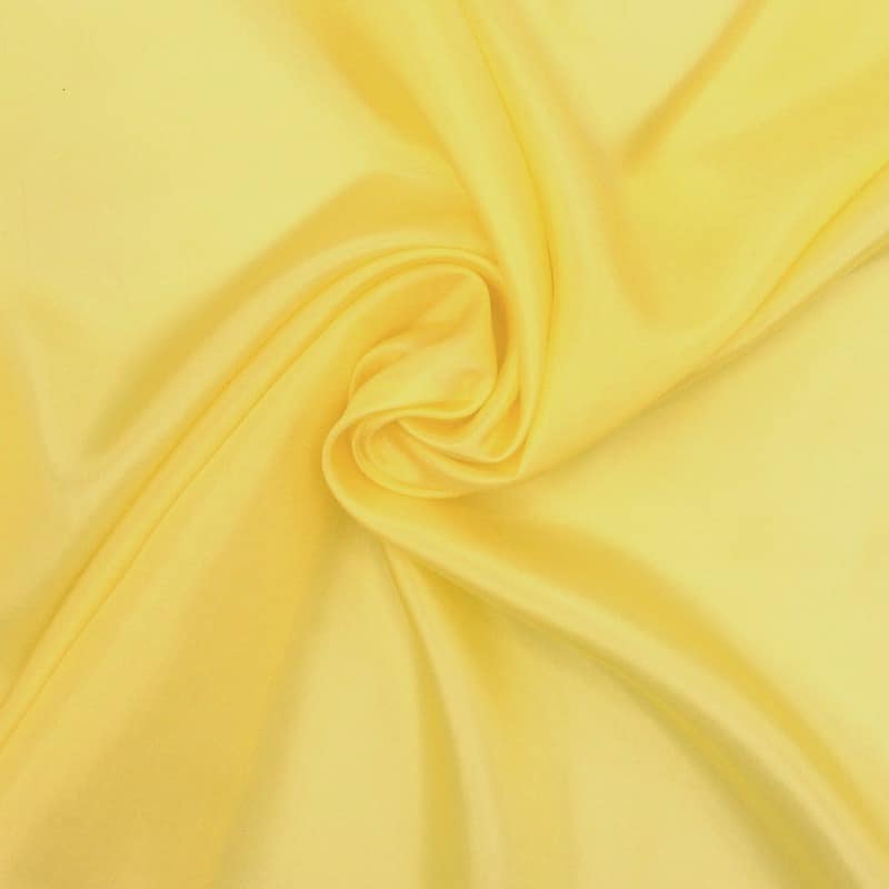 Silk satin - yellow