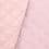 Quilted double gauze big piqué - pink