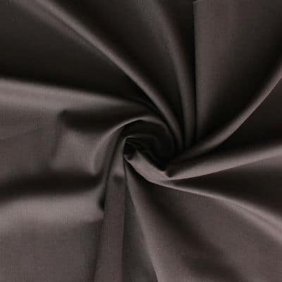 Fabric in cotton and spondex - brown