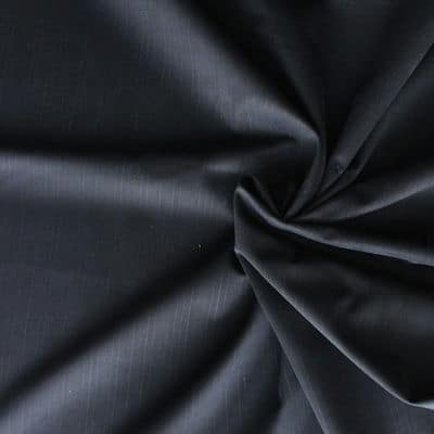 Tissu en coton Emerisé noir