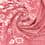 Tissu plissé polyester rose thé