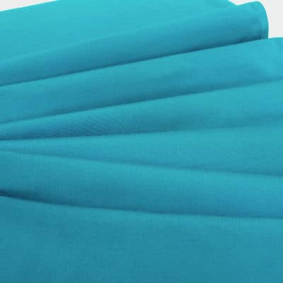 Deckchair fabric in dralon - plain turquoise