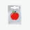 Iron-on patch red apple 