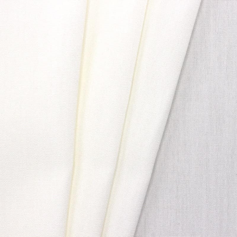 Tissu d'extérieur uni blanc