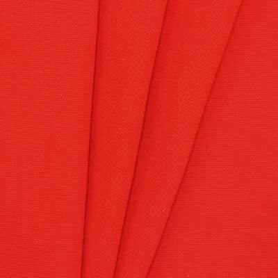 Tissu d'extérieur uni rouge