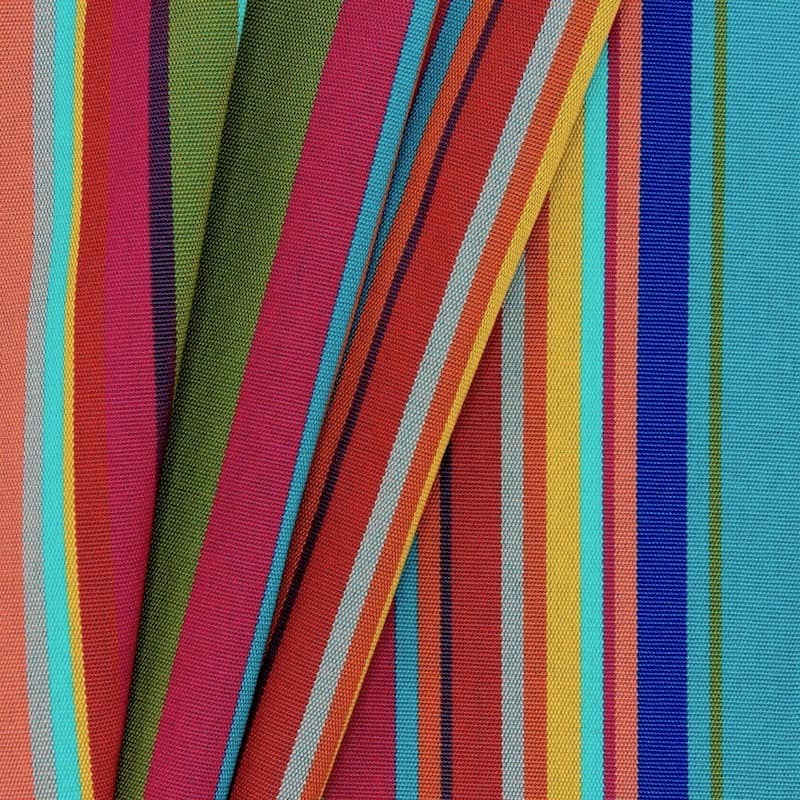 Buitenstof - kleurrijke strepen