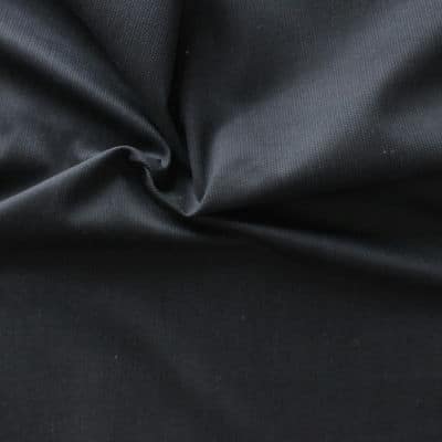 Emerised cotton - black