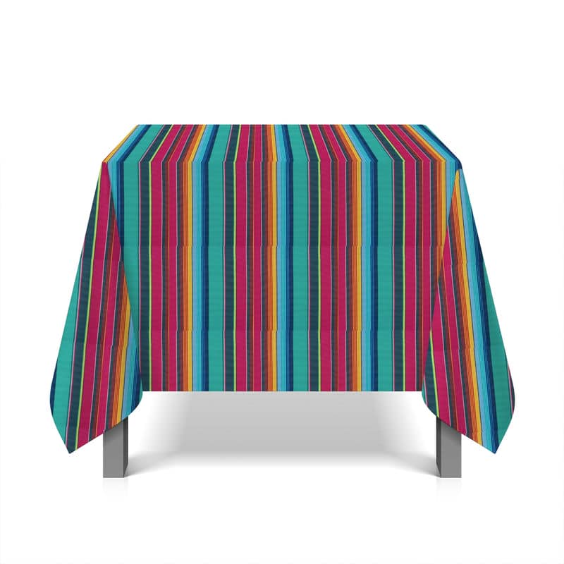 Striped deckchair fabric in dralon - multicolor