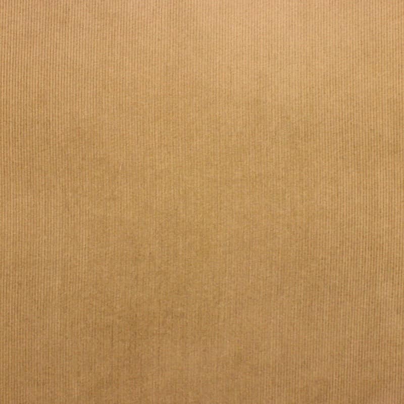 Needlecord fabric - hazelnut brown