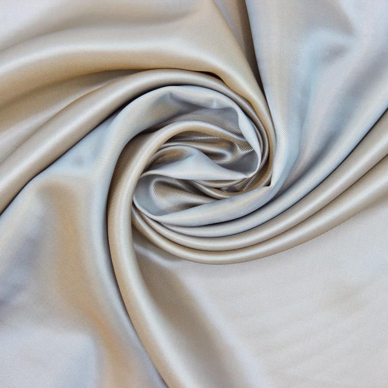 100% acetate lining fabric - blueish beige