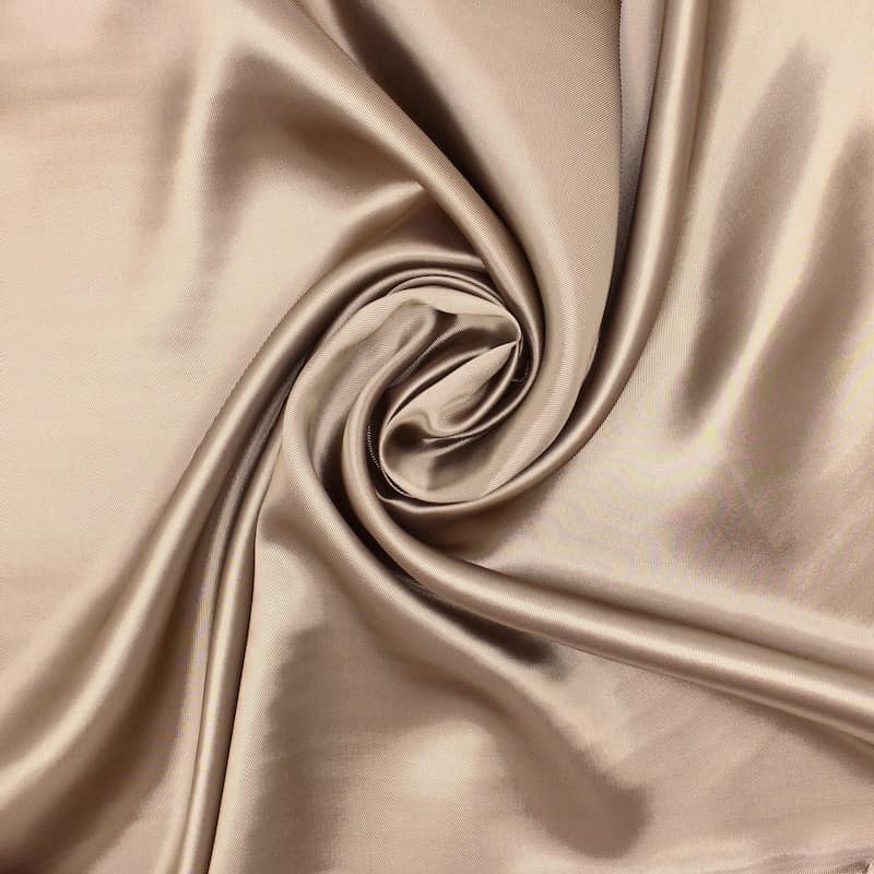100% acetate lining fabric - beige