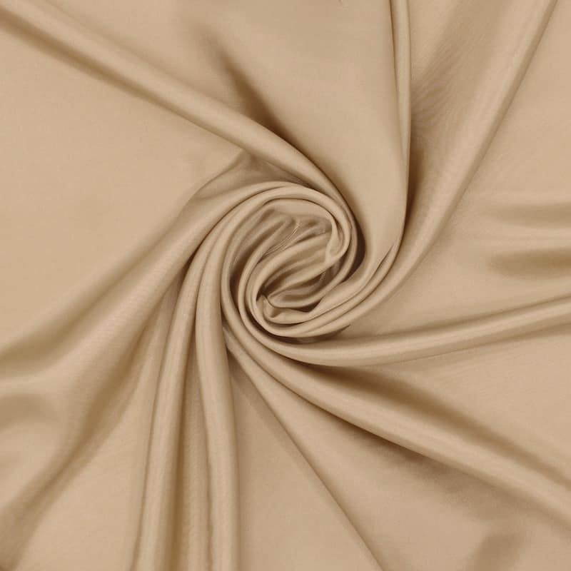 100% acetate lining fabric - beige 