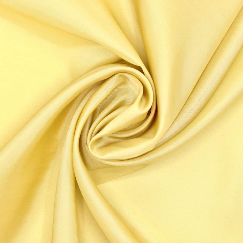 Acetate lining fabric - yellow