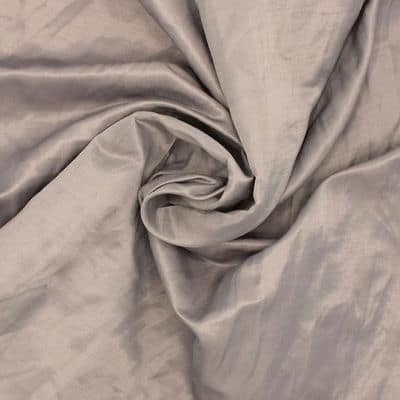 Fabric in cotton and polyester - taupe
