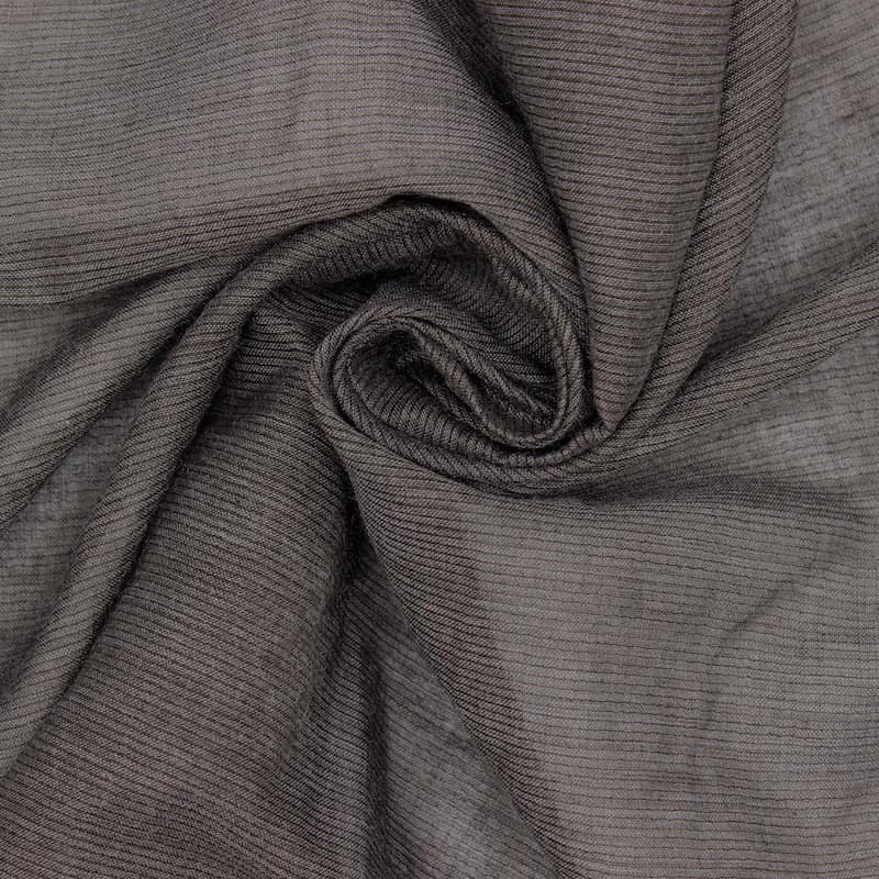 Veil with shape memory - elephant grey 