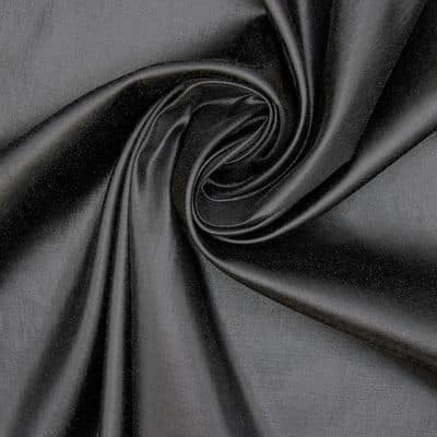 Fabric in acetate and viscose - liquorice black