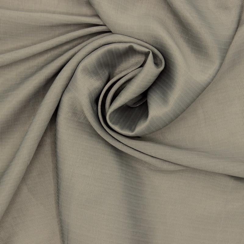Fabric in viscose and polyamide - khaki