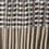 Striped polyester fabric - brown