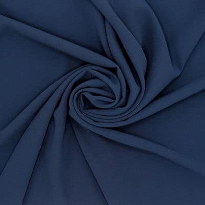 Polyester fabric - navy blue 