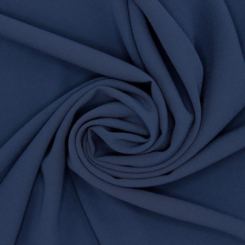 Tissu polyester - marine