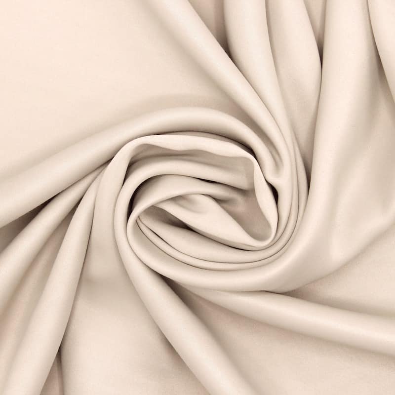 Tissu extensible - beige