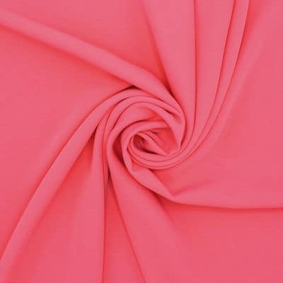 Tissu polyester - rose