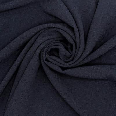 Crêpe fabric - navy blue