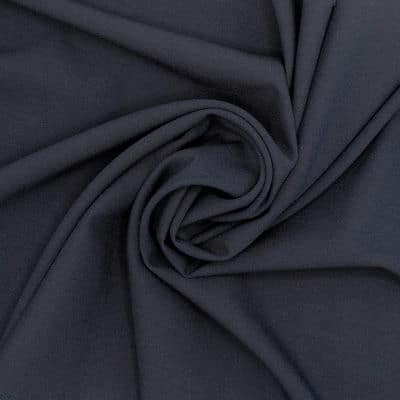 Polyester fabric - plain navy blue